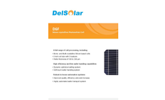 Mono-crystalline Photovoltaic Cell D6F