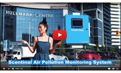 Real Time Air quality and odor Monitoring System, Ambient Pollution Sensors - Video