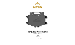 Quad Plus - Model 1200 - Microinverter - Installation Manual