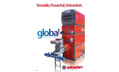 Uniconfort - Model GLOBAL Series - Biomass Boiler - Brochure