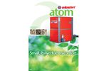 Uniconfort - Model ATOM - Biomass Boiler - Brochure