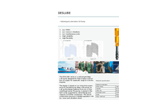 DESMI - Model Deslube Series - Submerged Lubrication Oil Pump Brochure