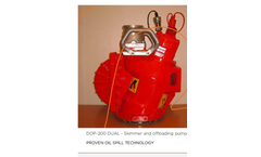 DESMI - Model DOP-200 Dual - Skimmer and Offloading Pump Brochure