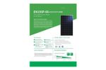 Econess - Model EN156P-60-265-280W - Polycrystalline Solar Modules Brochure