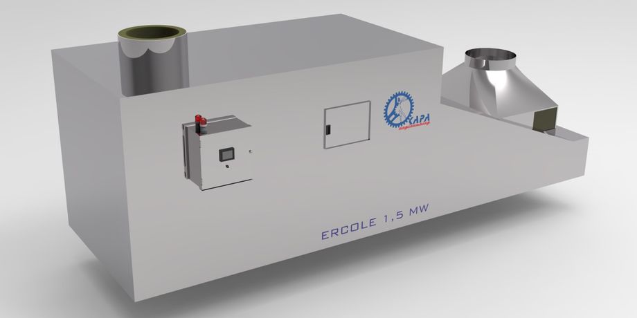 Ercole - Biomass Hot Air Generator