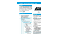Model SVS02 - Rail Mount Power Distribution Systems Data Sheet