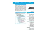 Model SVS04 - Rail Mount Power Distribution Systems Data Sheet