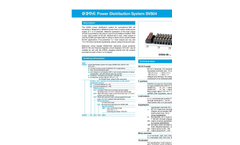 Model SVS04 - Rail Mount Power Distribution Systems Data Sheet