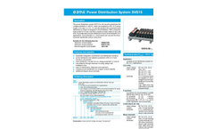 Model SVS15 - Rail Mount Power Distribution Systems Data Sheet