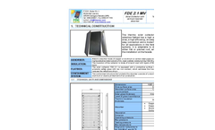 Model 2.1 MV - Vertical Thermic Solar Collector Brochure