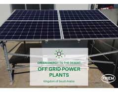Green Energy to the desert with our off grid systems