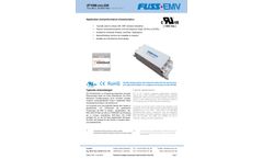 Fuss-EMV - DC Filters - Brochure