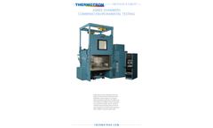 Thermotron - Agree Chambers Combined Environmental Testing - Brochure