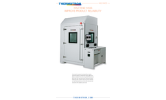 Thermotron  - Halt and Hass - Improve Product Reliability - Brochure