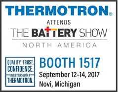 Power Up! - Thermotron Attends The Battery Show