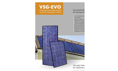 Model VSG EVO - Laminated Safety Glass Modules Brochure