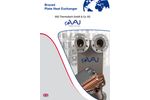 VAU - Model EXEL - Brazed Plate Heat Exchanger for Refrigeration - Datasheet