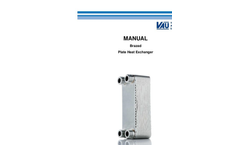 VAU - Brazed Plate Heat Exchanger - Datasheet