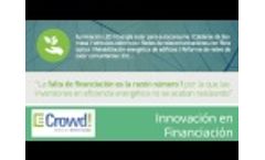 Crowdlending to Finance your Energy Efficiency Project Video