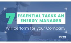7 Essential Tasks an Energy Manager will Perform for your Company
