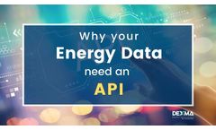 Why You Need an Open API for Energy Data