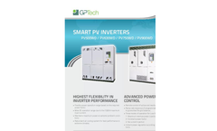 SmartPV - Model PV500 WD-INT - PV Central Inverter Brochure