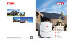 SAJ - Model R5-3K/3.6K/4K/5K/6K/7K/8K-S2 - Residential Solar Inverter - Brochure