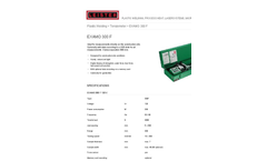 EXAMO 300 F Tensiometer Datasheet