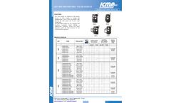 ICMA - Model S001 - Delivery and Return Circulation Group For Primary Circuits Of Solar Systems - Brochure