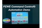PEWE Command Control Automation Demo - Video