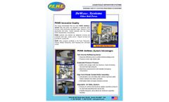 PEWE DeWater - Model DBP - Belt Filter Press System - Brochure
