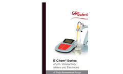 E-chem E515 Conductivity Meter Brochure