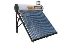 LUCKYSOLAR - Model JX-PHP-58/1800/X - Pre-heated Copper Coil Solar Water Heater