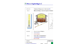 Bio-Gas Production & Mixing System Datasheet