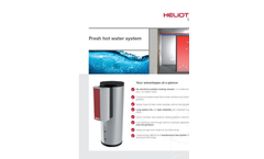 Heliotherm - Fresh Hot Water System - Brochure