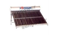Sunpower - Solar Water Heater