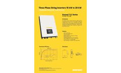 Eversol - Model TLC 15K - Solar Inverters Brochure