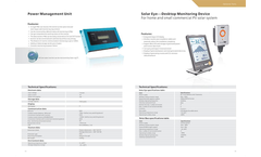 Zeverlution - Model 1000S - Solar Inverters Brochure