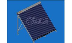 Jinyi - Model JHC - Heat Pipe Solar Collector