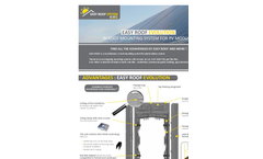 IRFTS - Model Easy Roof - Industrial Roof Mounting System - Brochure