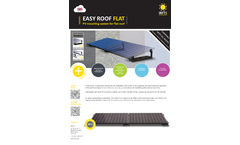 IRFTS - Model Easy Roof - PV Mounting System for Flat Roof - Datasheet