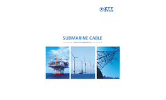 ZTT - Model MV - Submarine Cable Brochure