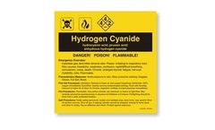 Hydrogen Cyanide Label