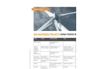 Wind Turbine Blade Testing Services Brochure