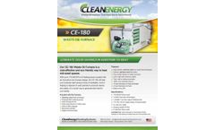 Clean-Energy - Model CE-180 - Waste Oil Furnace Brochure
