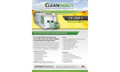 Clean-Energy - Model CE-250 - Waste Oil Furnace - Brochure