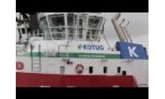 e-Kotgu Hybrid Tugboat - Video