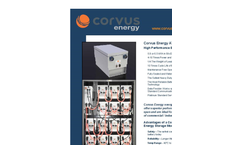 Corvus Blue Whale - Energy Storage System - Brochure