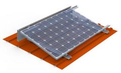 montavent - Model MACH1 South - Mounting System for South Pitched Framed Solar Modules