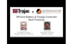Off Grid Battery & Charge Controller Best Practices Video